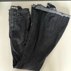 we the free bell bottom jeans size 24